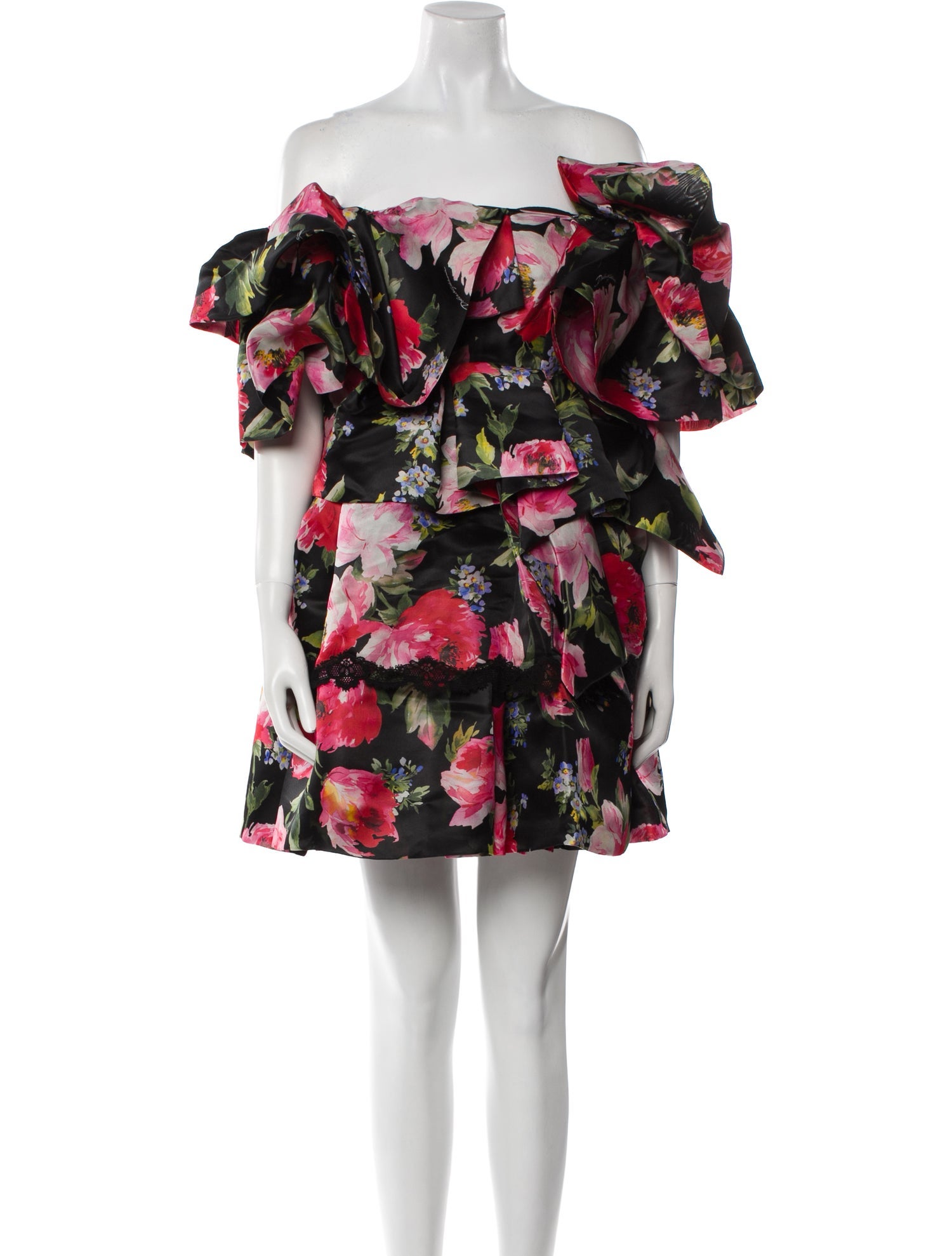 Dolce & Gabbana Silk Mini Dress