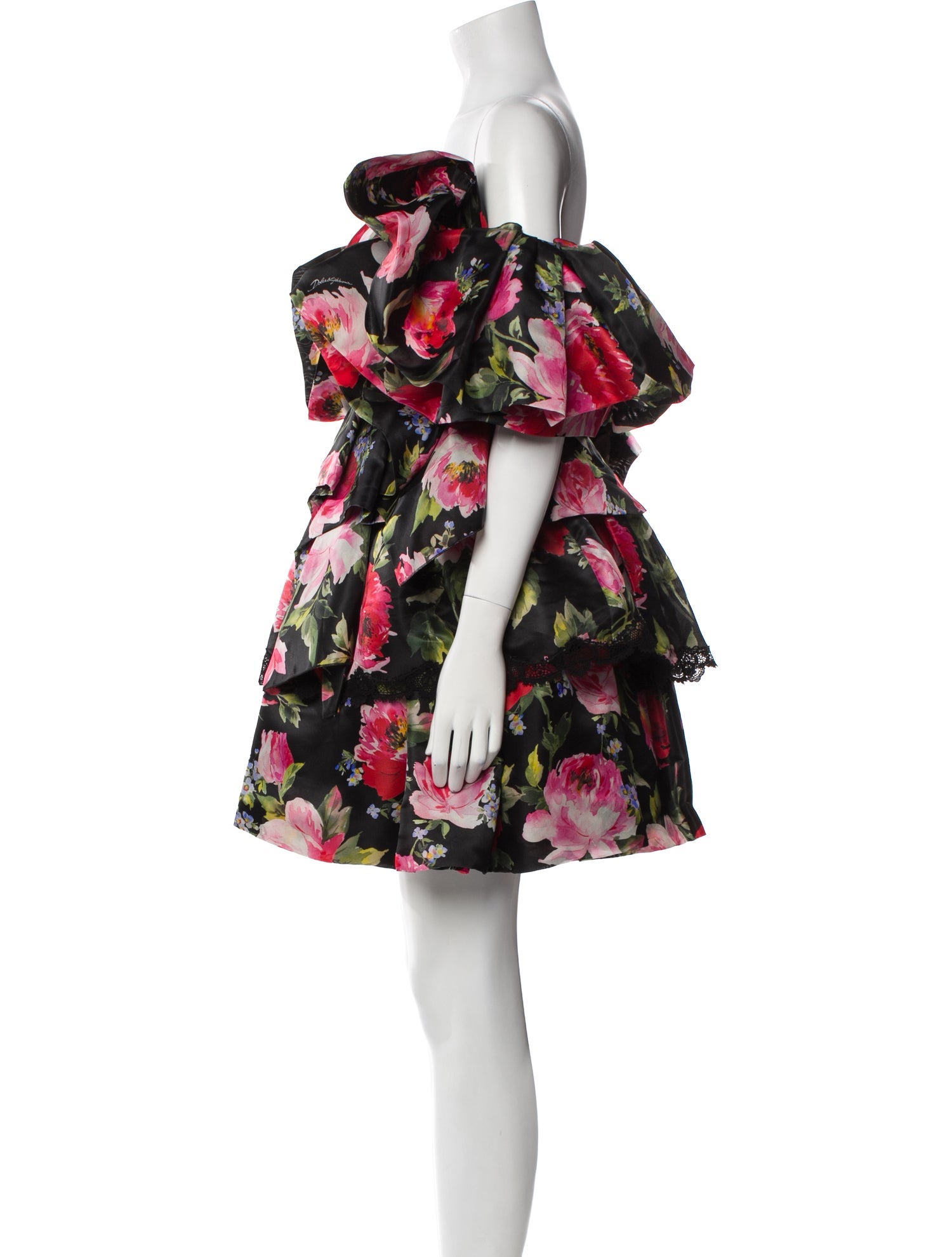 Dolce & Gabbana Silk Mini Dress