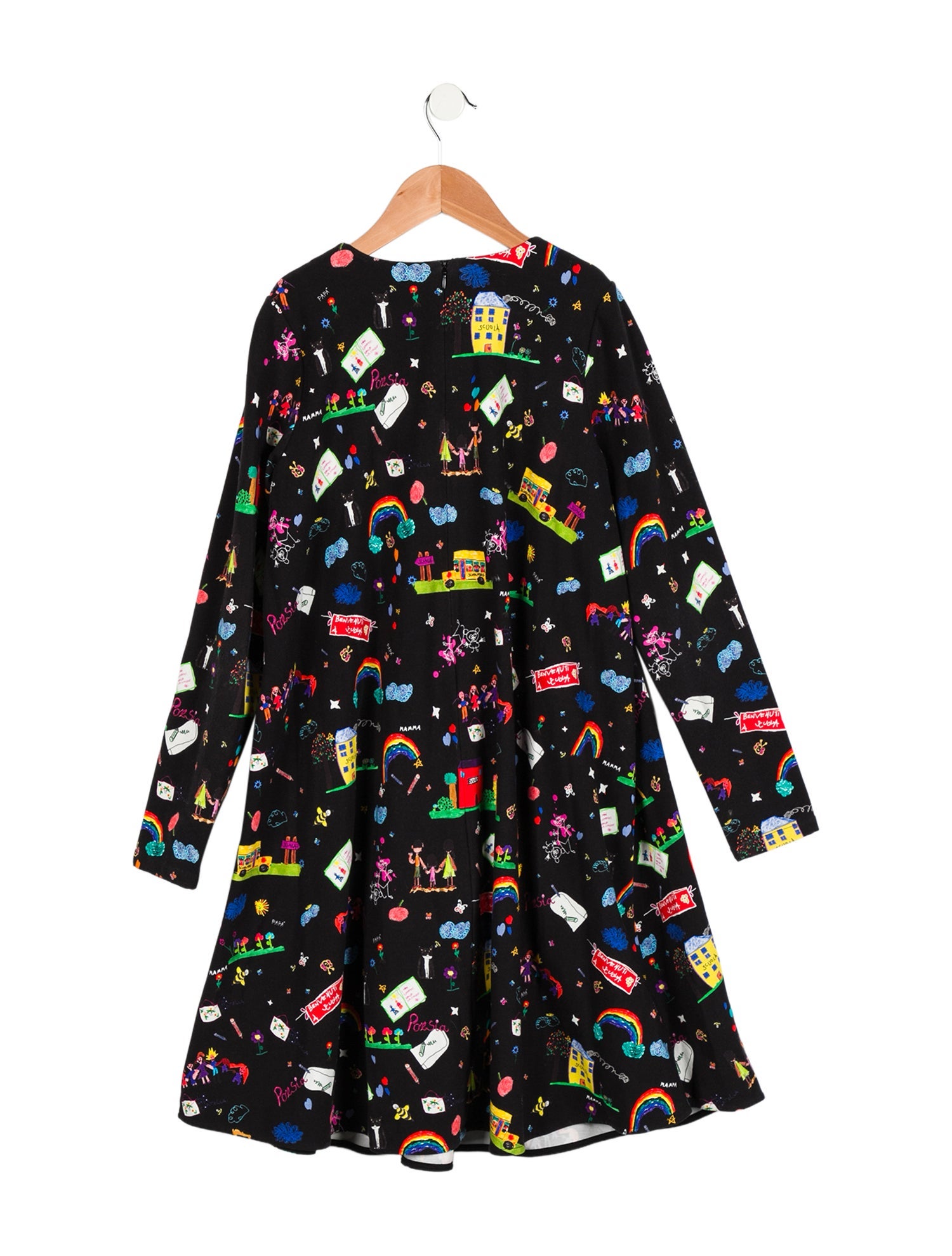 Dolce & Gabbana Girls' Graphic Print Dress