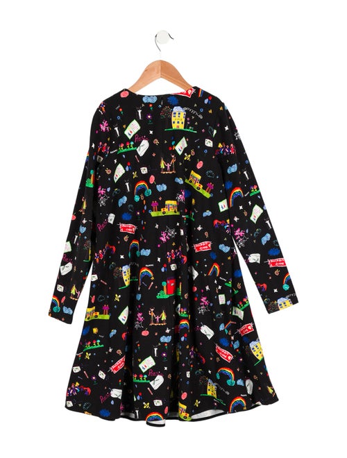 Dolce & Gabbana Girls' Graphic Print Dress