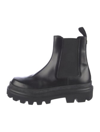 Dolce & Gabbana Leather Chelsea Boots