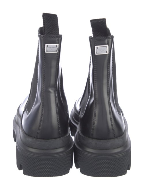 Dolce & Gabbana Leather Chelsea Boots