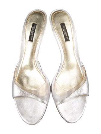 Dolce & Gabbana Leather Slides