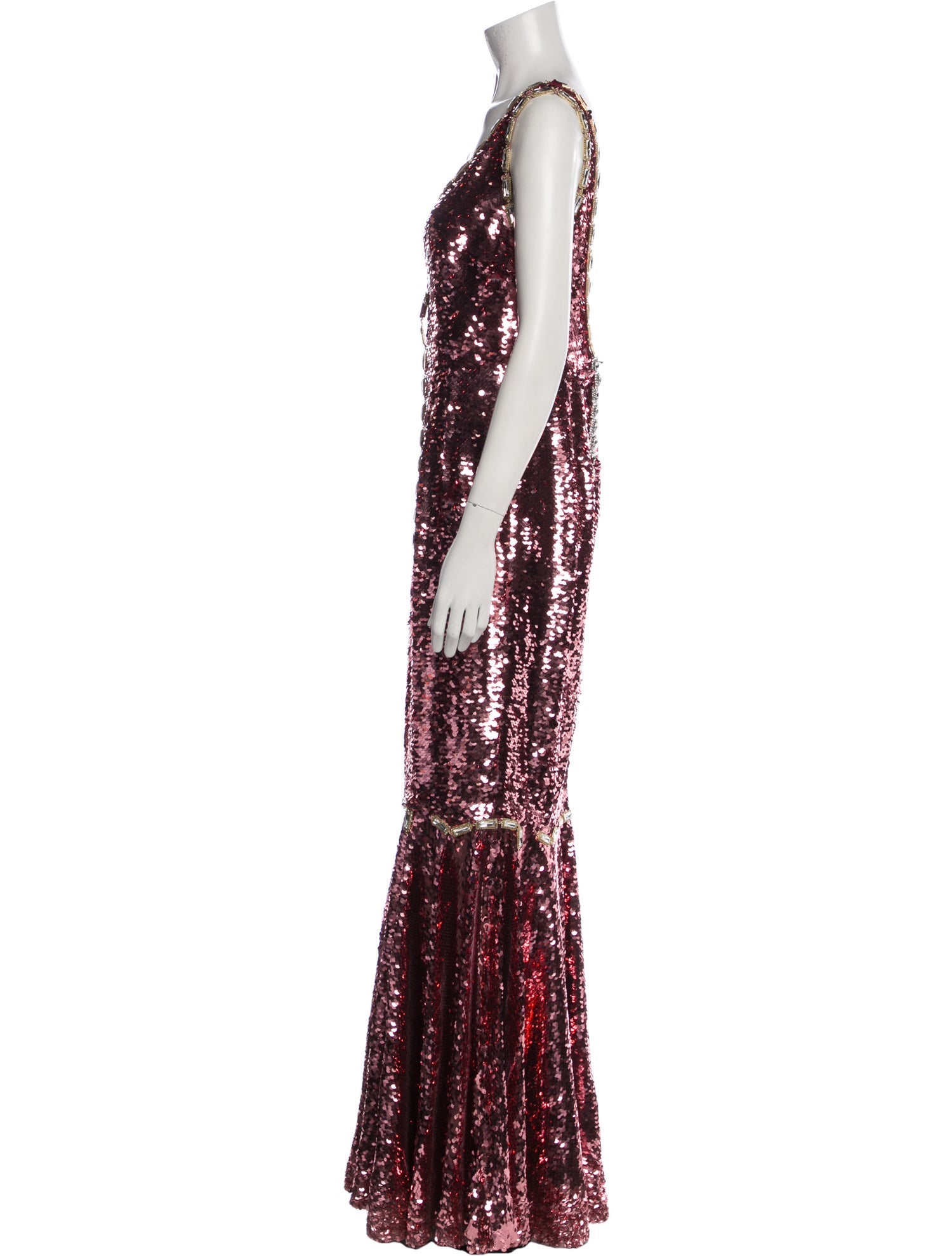 Dolce & Gabbana Silk Long Dress