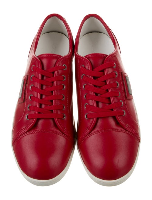 Dolce & Gabbana Leather Low Top Sneakers