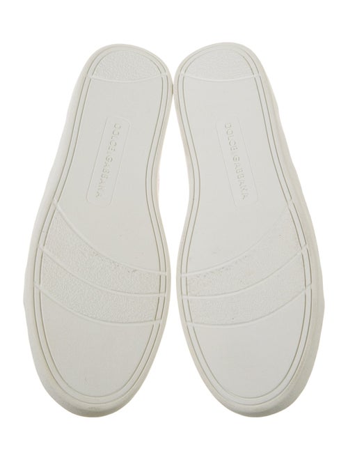 Dolce & Gabbana Leather Low Top Sneakers