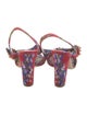 Dolce & Gabbana Floral Print Sandals