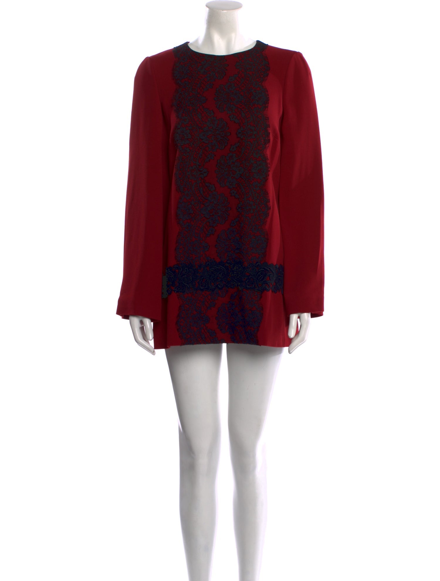 Dolce & Gabbana Virgin Wool Mini Dress