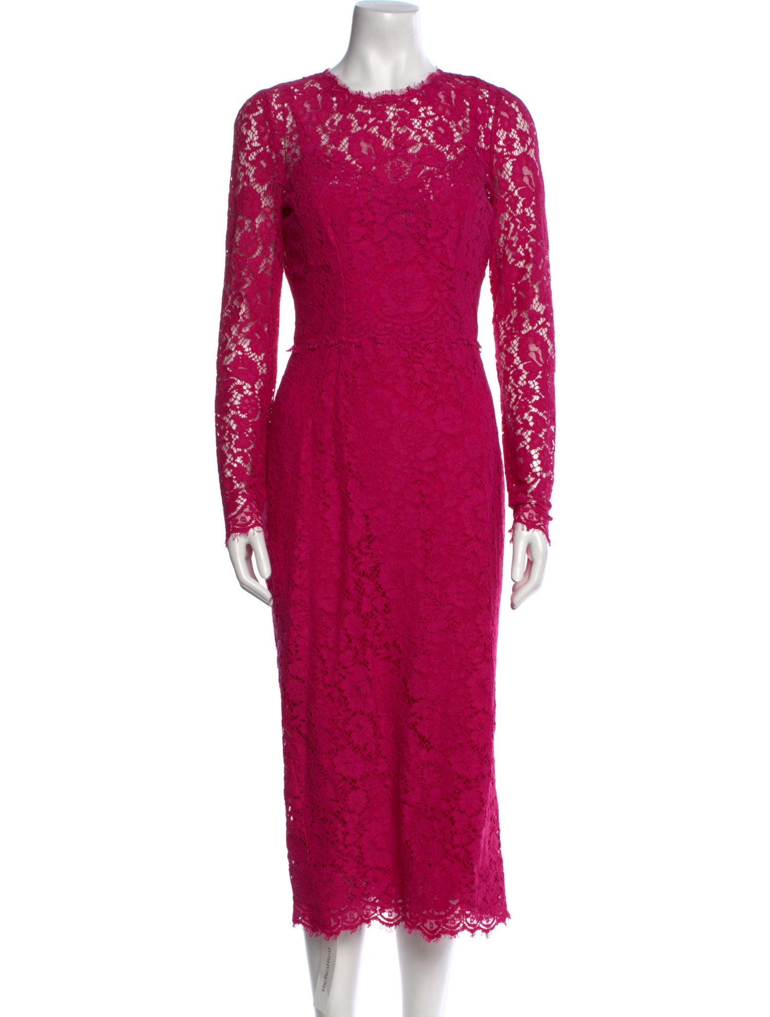Dolce & Gabbana Lace Midi Length Dress