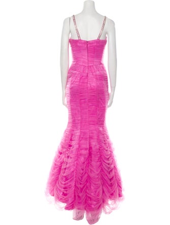 Dolce & Gabbana Silk Long Dress