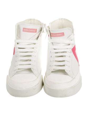 Dolce & Gabbana Girls' High Top Sneakers