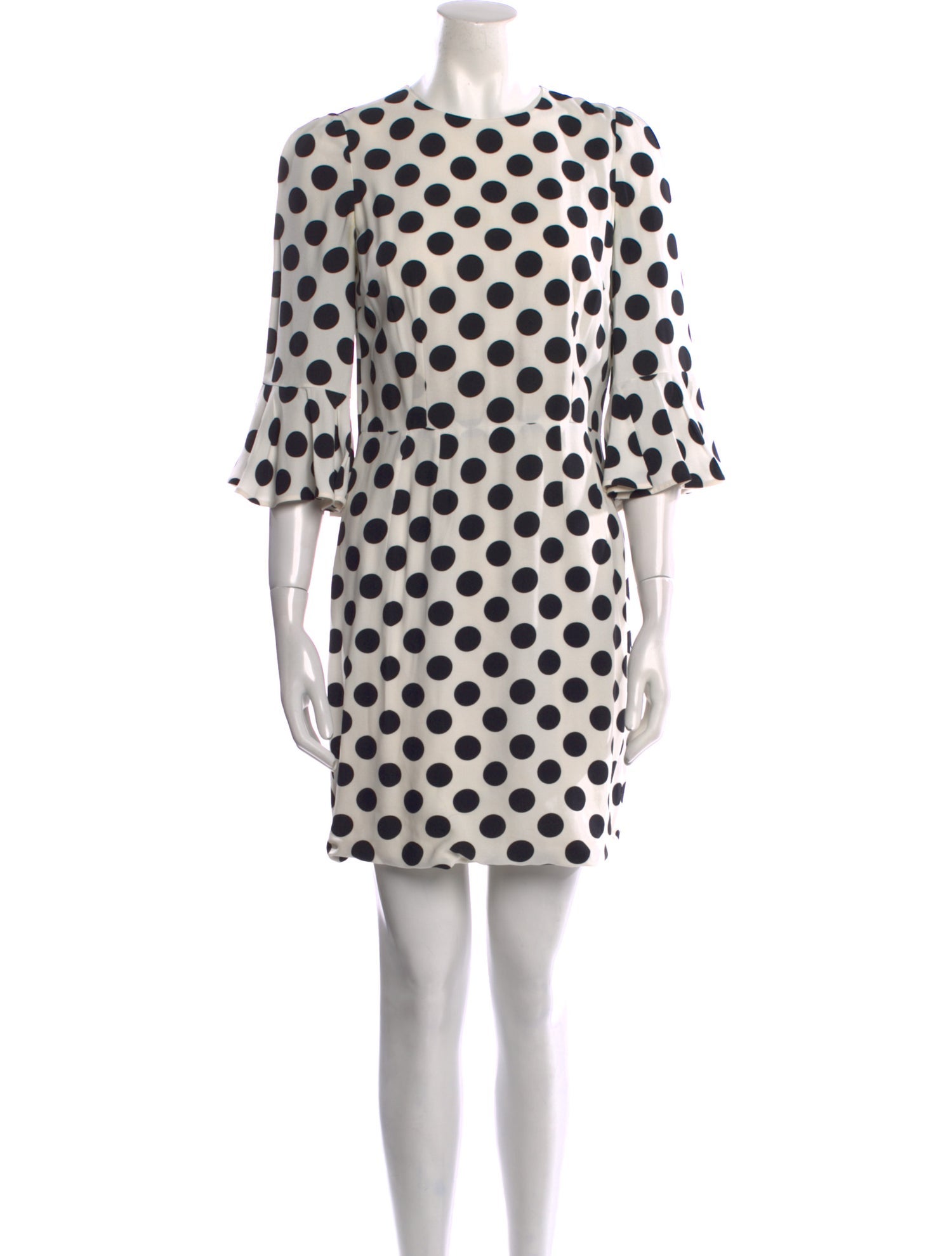 Dolce & Gabbana Polka Dot Print Mini Dress