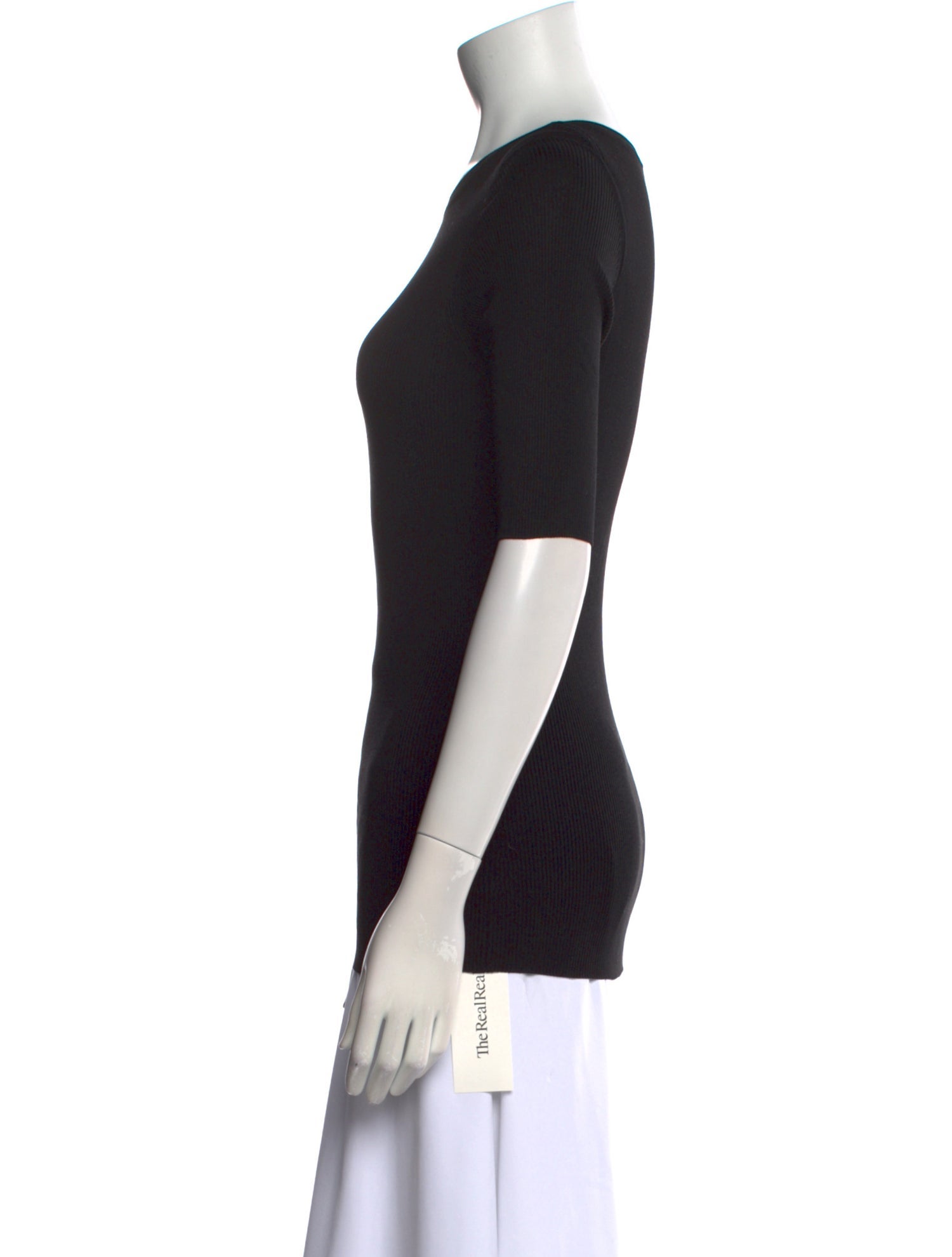 Dolce & Gabbana Silk Scoop Neck Sweater