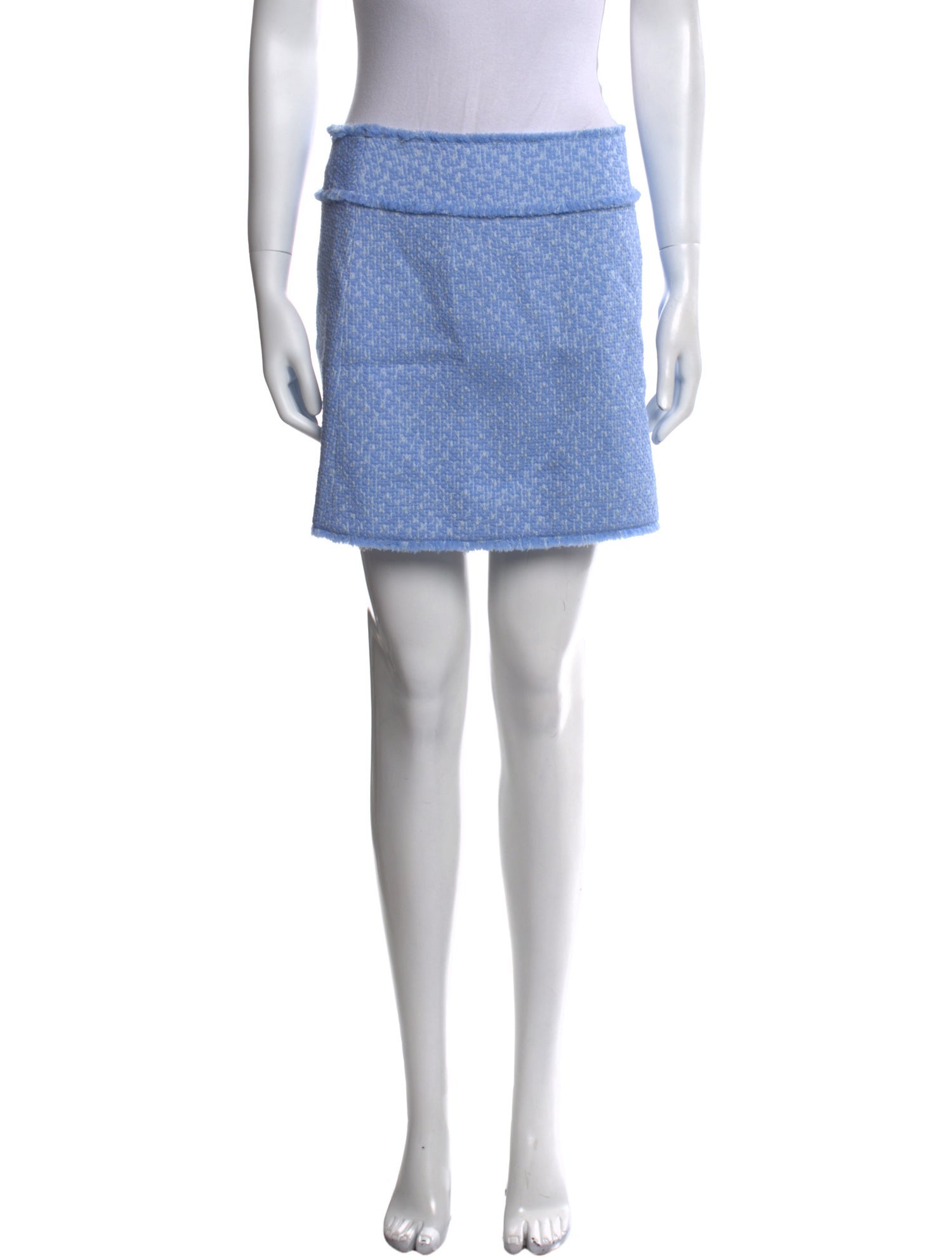 Dolce & Gabbana Virgin Wool Mini Skirt