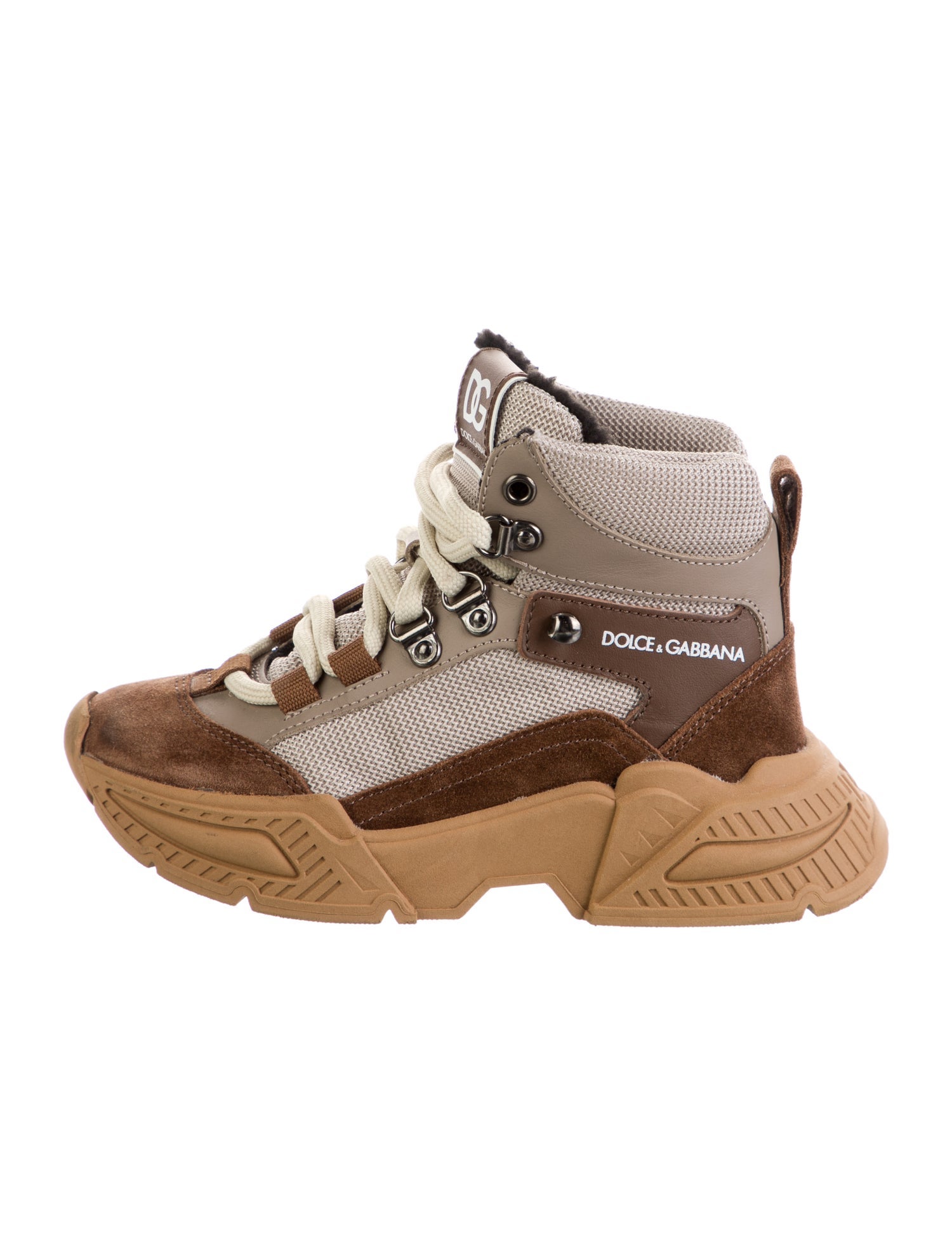 Dolce & Gabbana Boys' Chunky Suede Sneakers