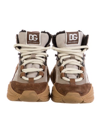 Dolce & Gabbana Boys' Chunky Suede Sneakers