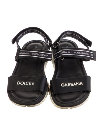 Dolce & Gabbana Girls' Leather Strap Sandals
