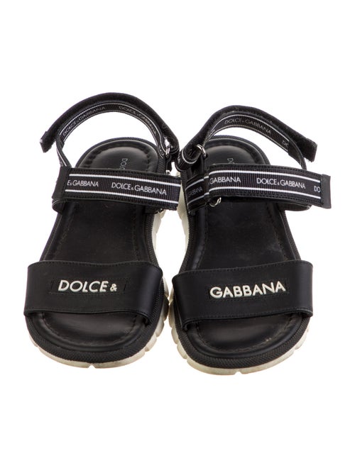 Dolce & Gabbana Girls' Leather Strap Sandals