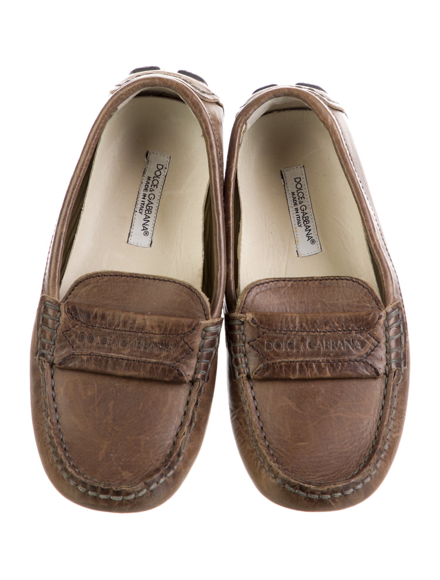 Dolce & Gabbana Boys' Leather Loafers