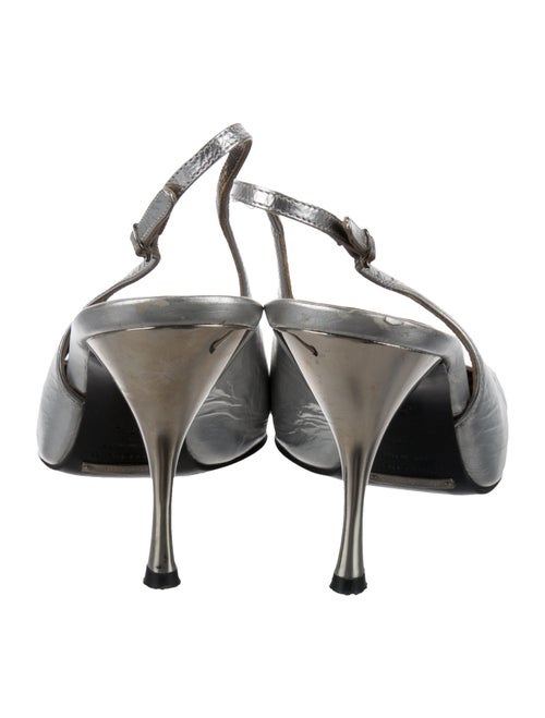 Dolce & Gabbana Patent Leather Slingback Pumps