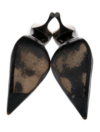 Dolce & Gabbana Patent Leather Slingback Pumps