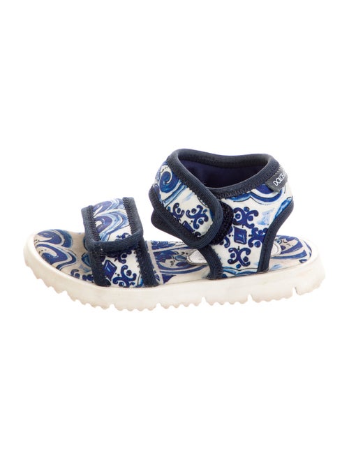 Dolce & Gabbana Toddler Boys' Majolica Print Sandals