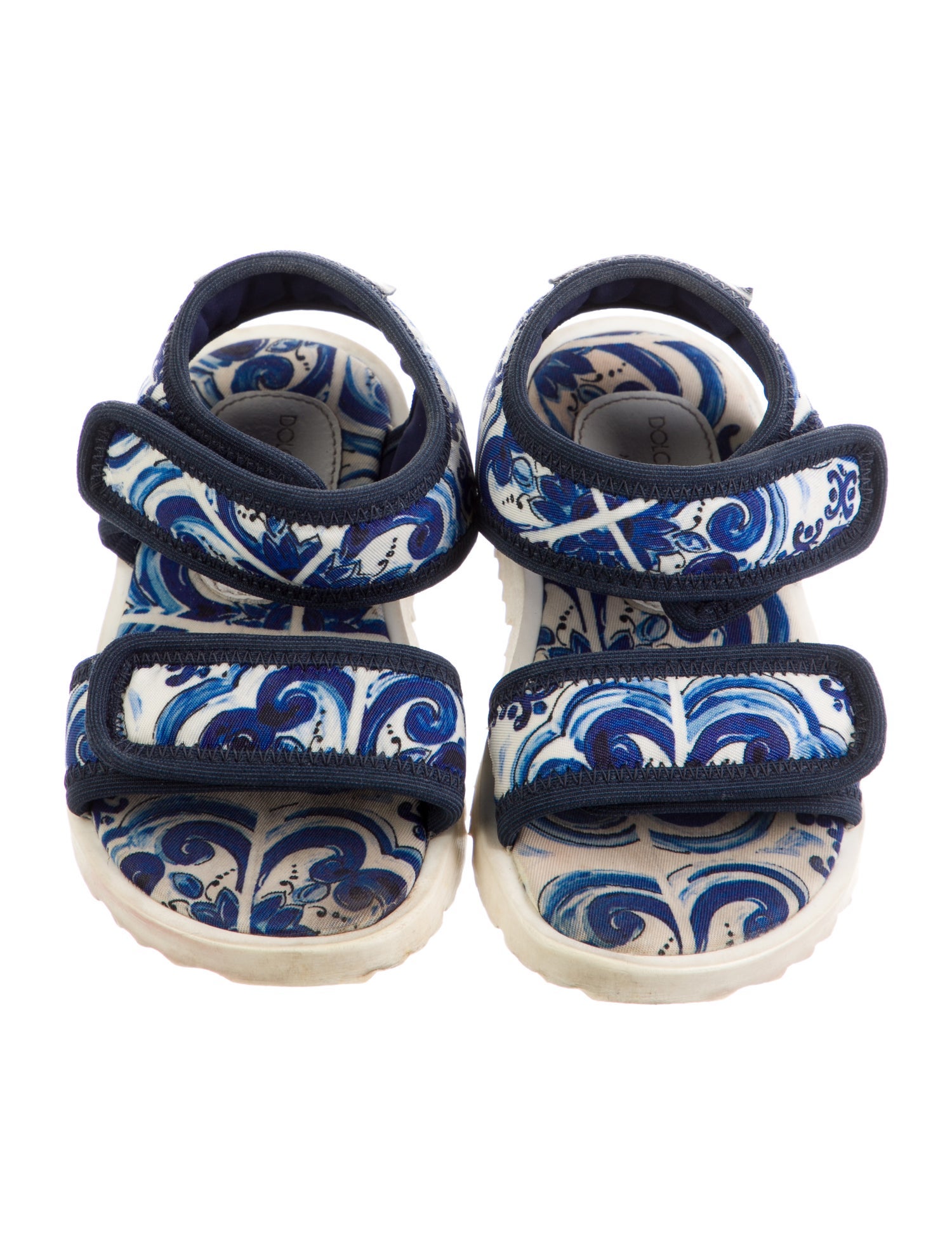 Dolce & Gabbana Toddler Boys' Majolica Print Sandals