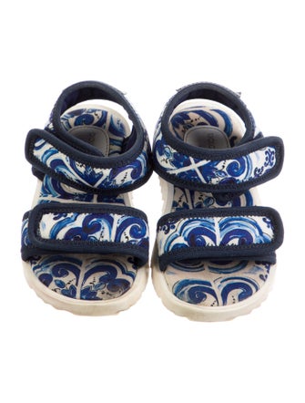 Dolce & Gabbana Toddler Boys' Majolica Print Sandals