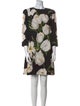 Dolce & Gabbana Floral Print Mini Dress
