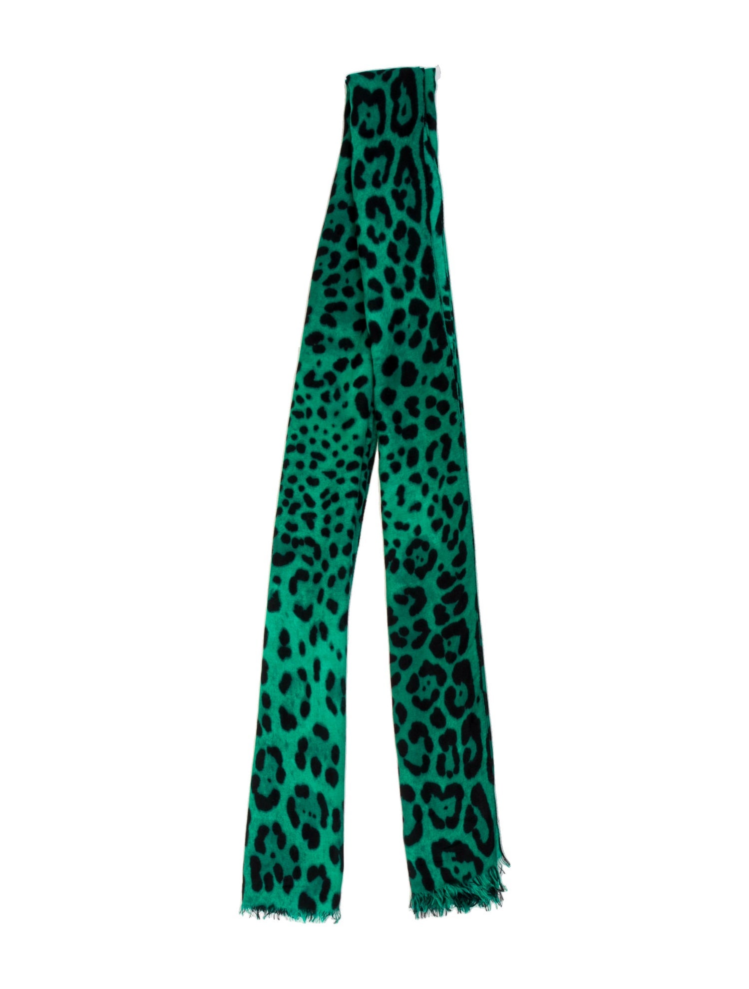 Dolce & Gabbana Animal Print Scarf