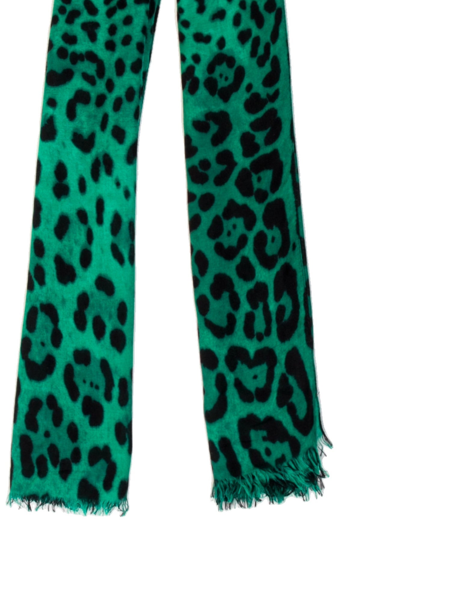 Dolce & Gabbana Animal Print Scarf