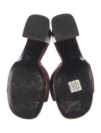 Dolce & Gabbana Suede Slides