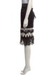 Dolce & Gabbana Lace Pattern Knee-Length Skirt