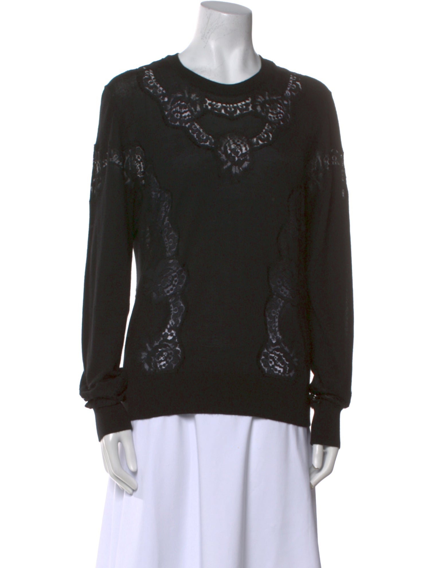 Dolce & Gabbana Cashmere Crew Neck Sweatshirt