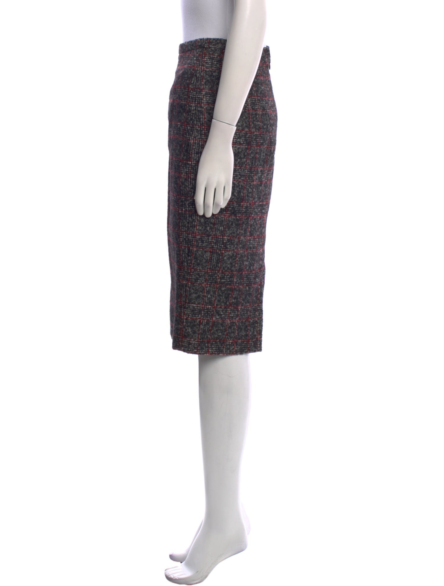 Dolce & Gabbana Alpaca Knee-Length Skirt