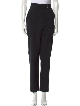 Dolce & Gabbana Virgin Wool Straight Leg Pants