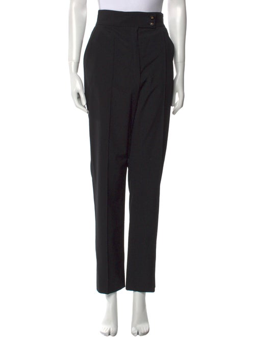 Dolce & Gabbana Virgin Wool Straight Leg Pants