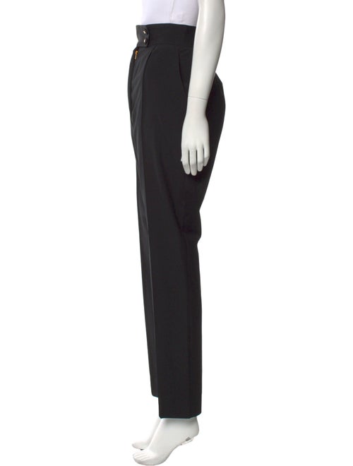 Dolce & Gabbana Virgin Wool Straight Leg Pants