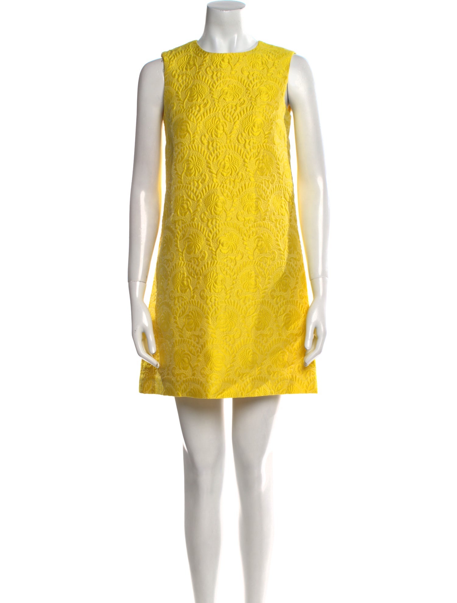 Dolce & Gabbana Crew Neck Mini Dress w/ Tags