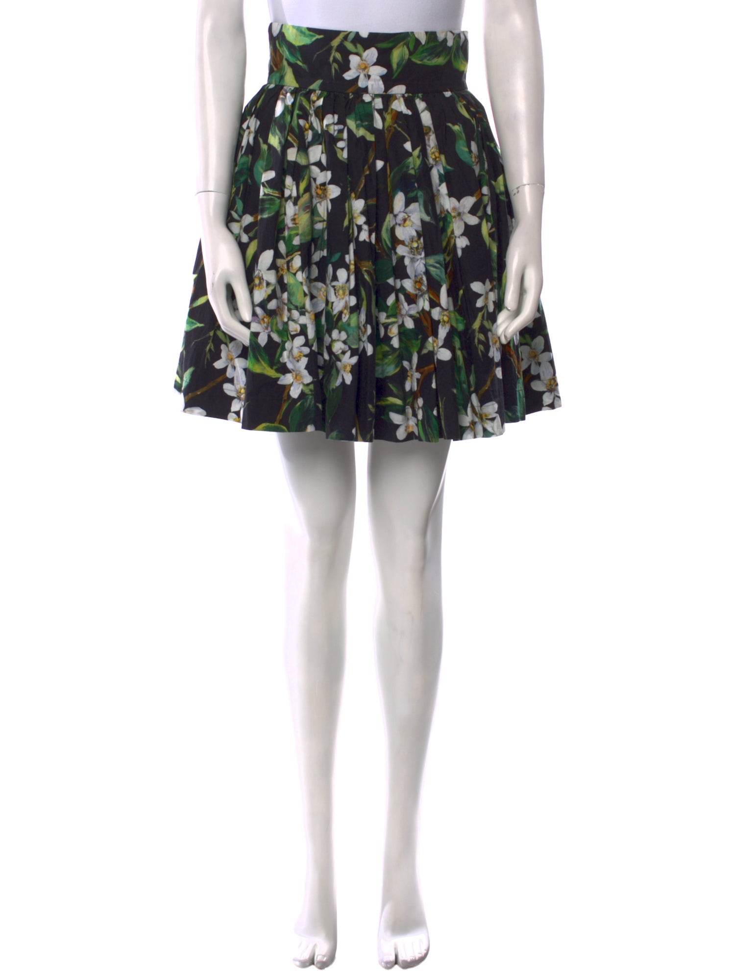 Dolce & Gabbana Printed Knee-Length Skirt