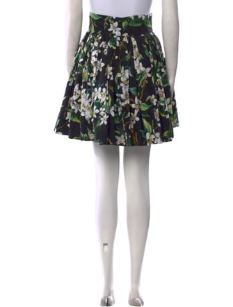 Dolce & Gabbana Printed Knee-Length Skirt