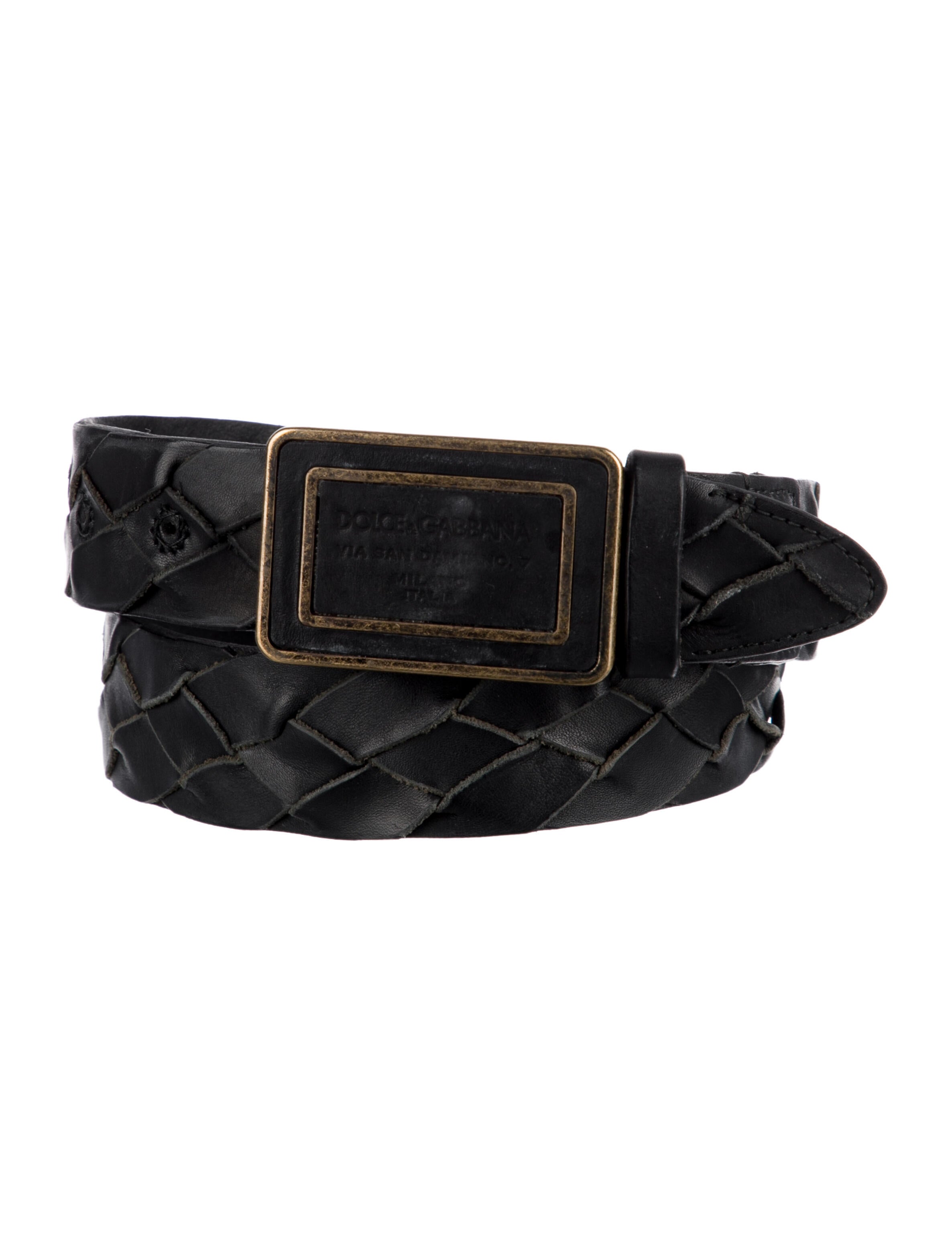 Dolce & Gabbana Leather Belt Kit