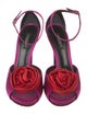 Dolce & Gabbana Satin D'Orsay Pumps