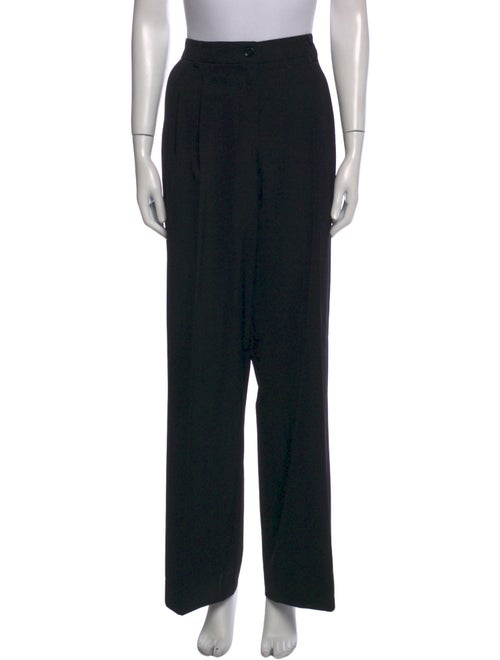 Dolce & Gabbana Virgin Wool Wide Leg Pants