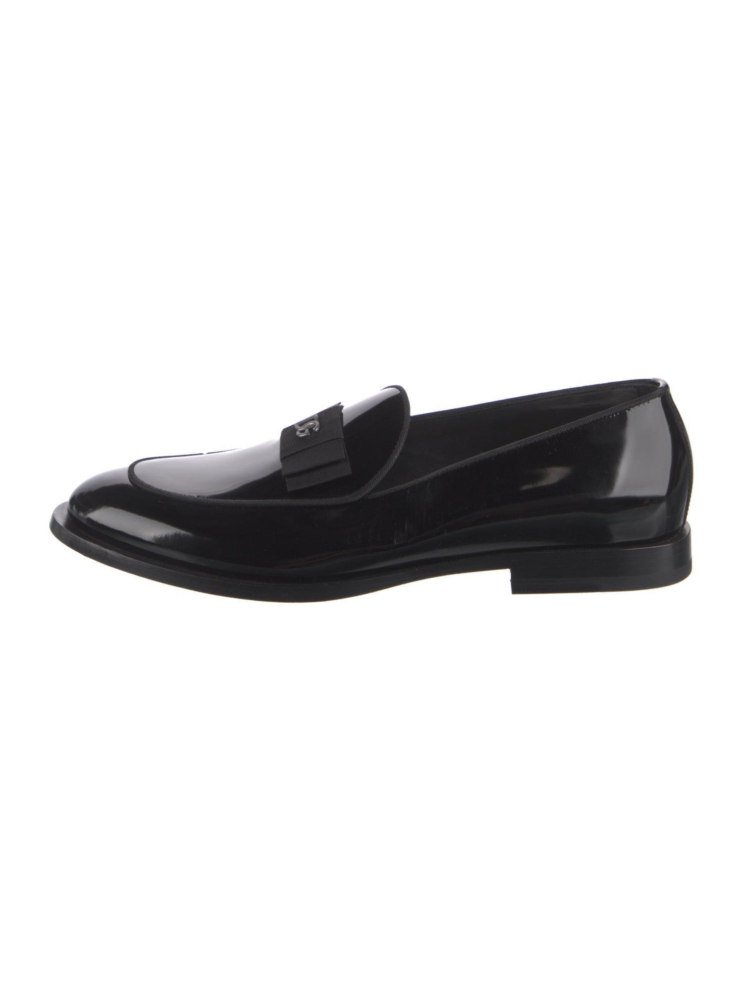 Dolce & Gabbana Patent Leather Dress Loafers
