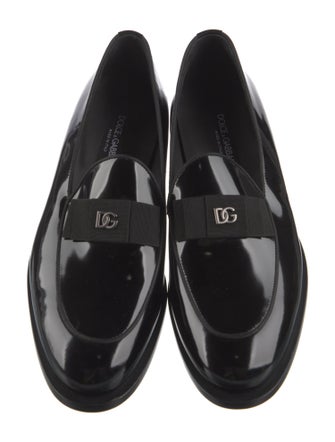 Dolce & Gabbana Patent Leather Dress Loafers