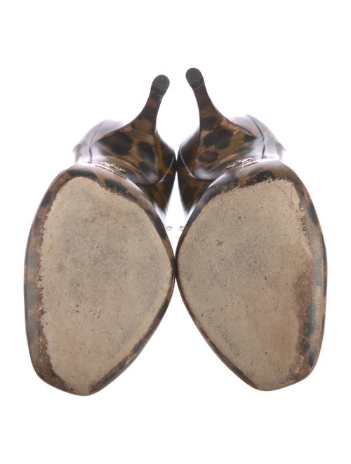 Dolce & Gabbana Patent Leather Printed Pumps