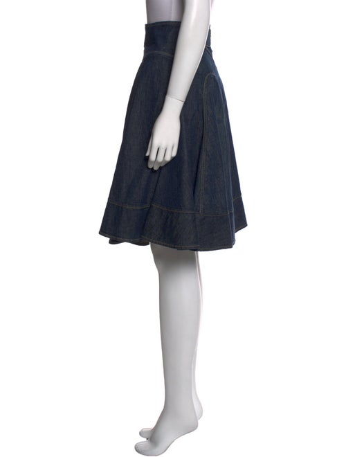 Dolce & Gabbana Embroidered Accent Knee-Length Skirt