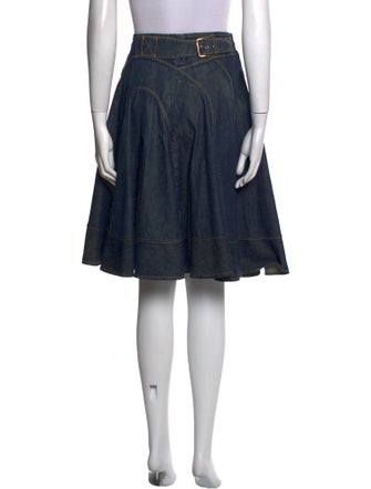 Dolce & Gabbana Embroidered Accent Knee-Length Skirt