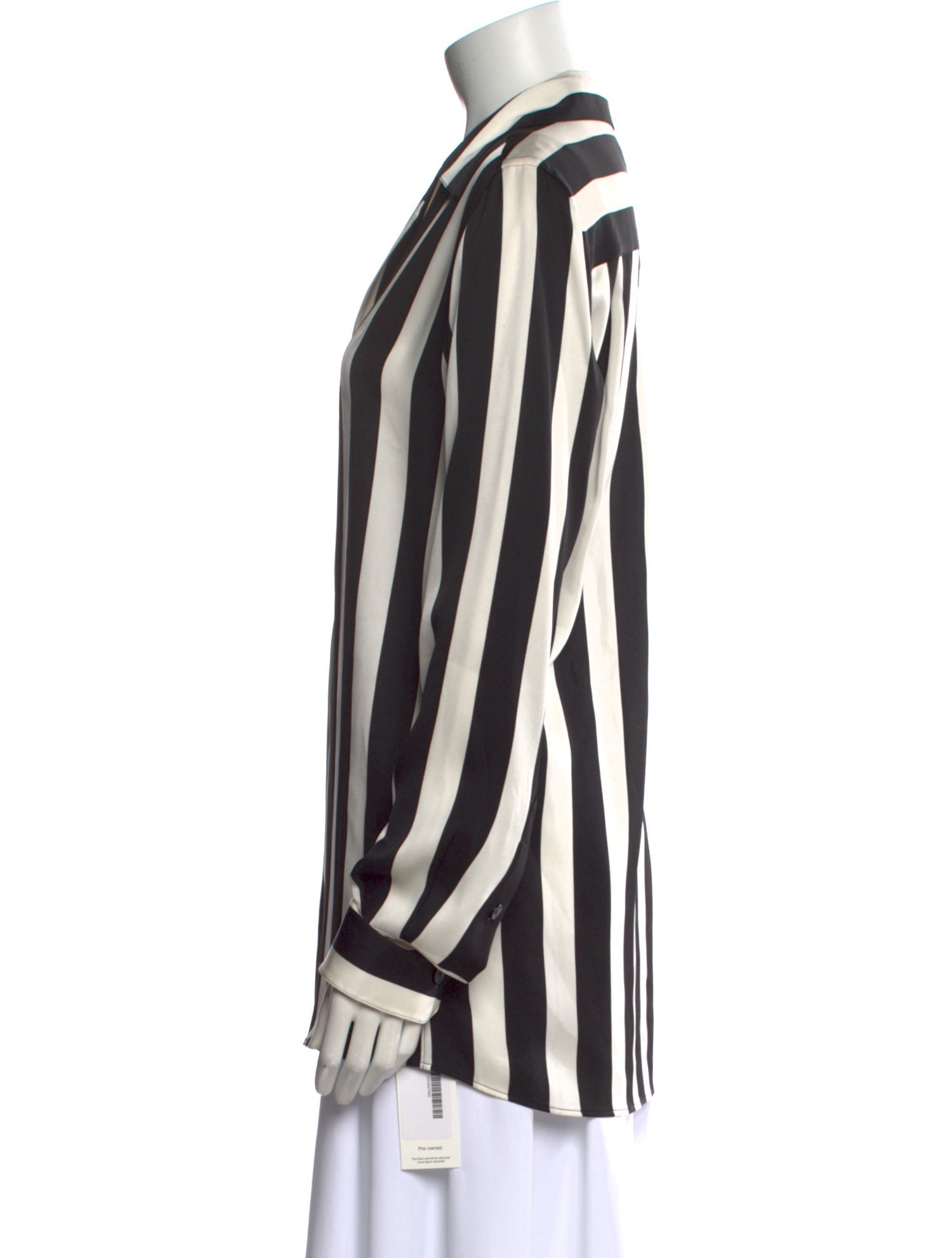 Dolce & Gabbana Silk Striped Tunic w/ Tags